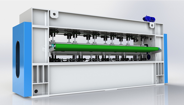 Велюрная машина для обработки текстиля